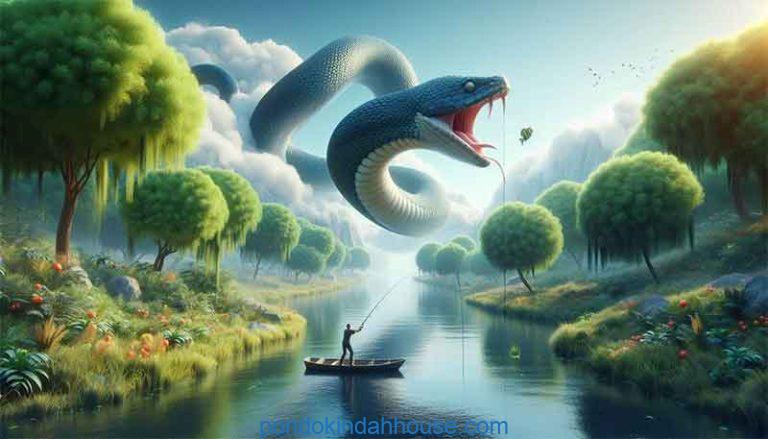 mimpi mancing dapat ular