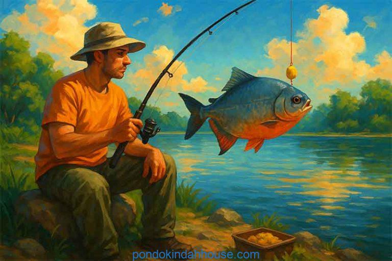 umpan ikan bawal siang hari