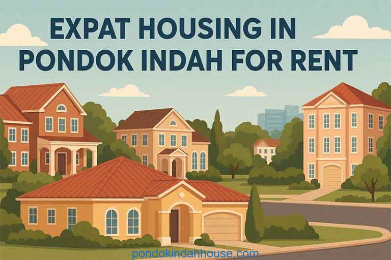 Expat housing in Pondok Indah for rent