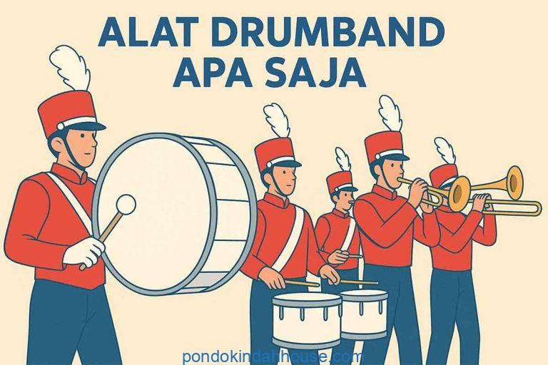 alat drumband apa saja