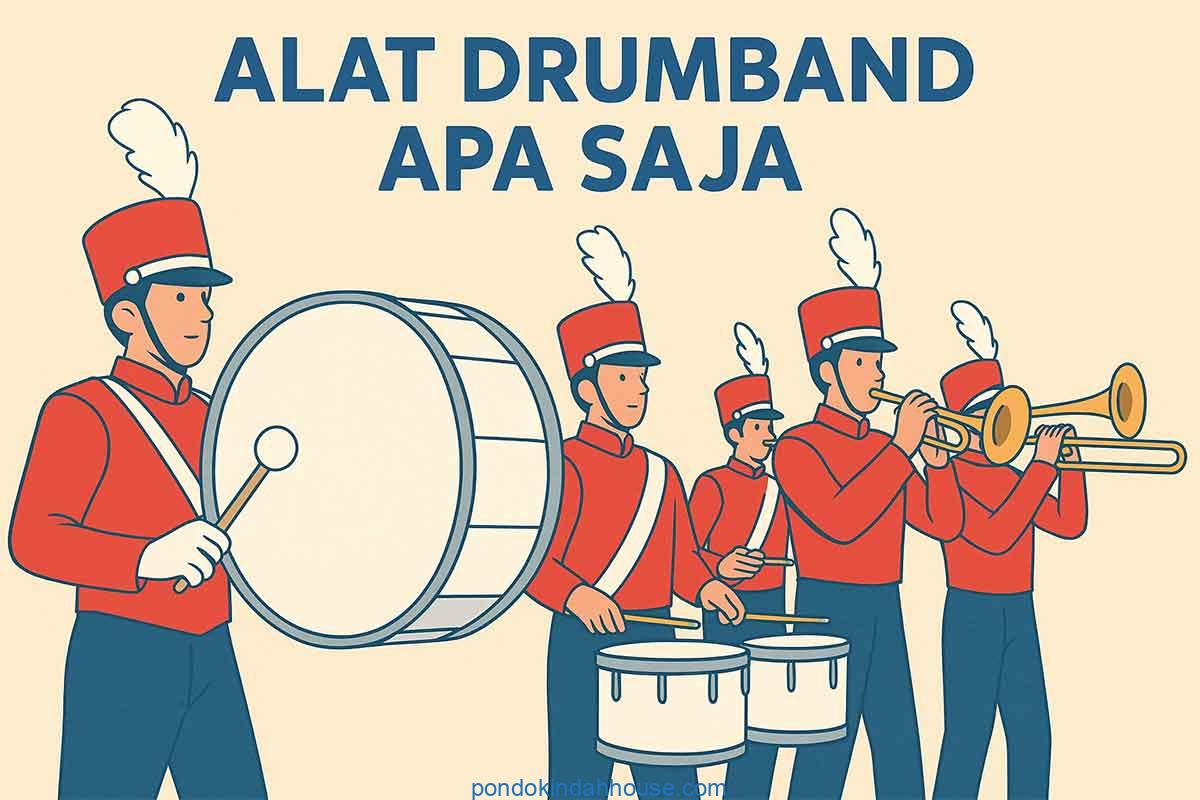 alat drumband apa saja
