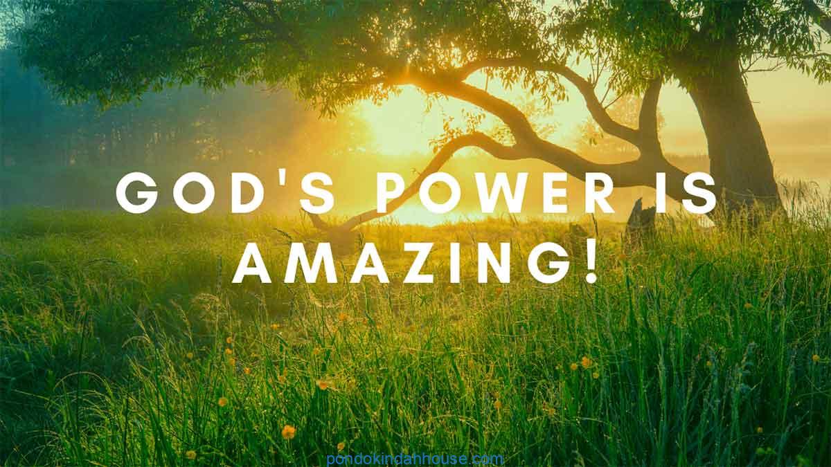 benefits of the power of god