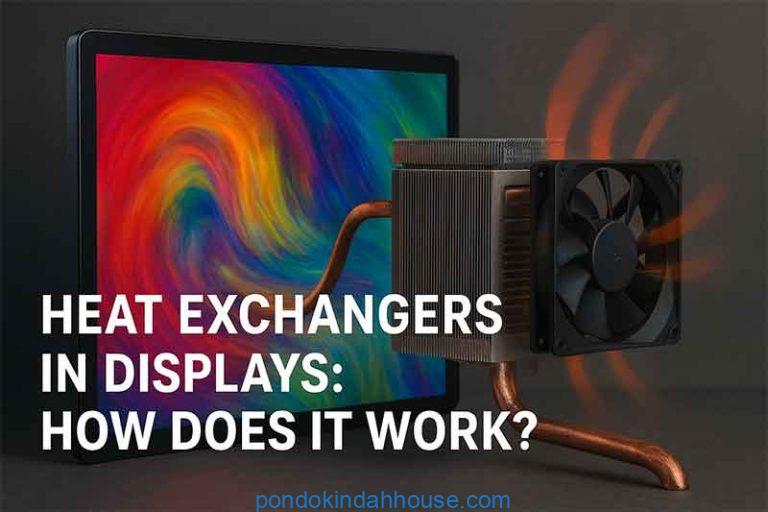 heat exchangers in displays how does it work