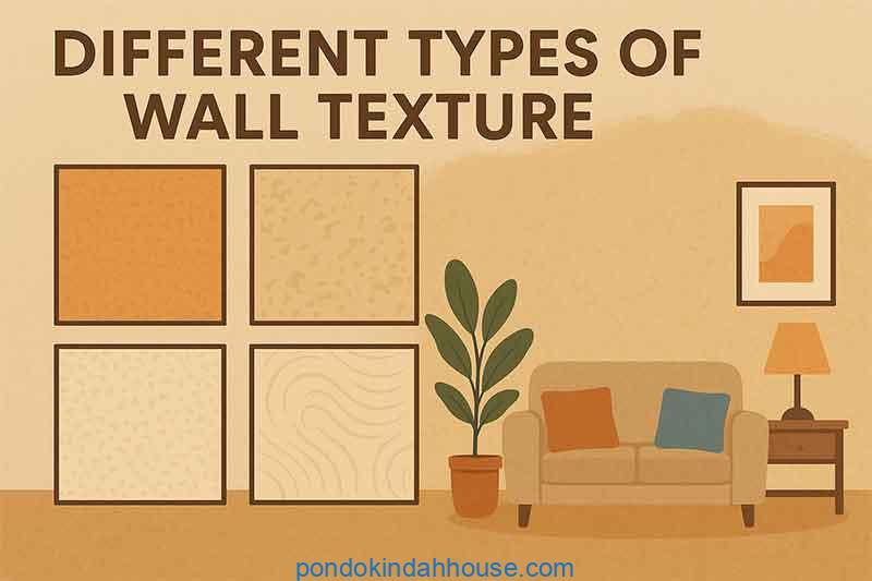 different types of wall texture