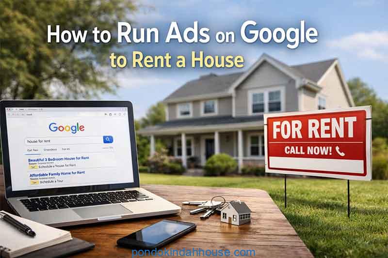 Google House Rentals How to Run Ads on Google to Rent a House Successfully - Pondok Indah House