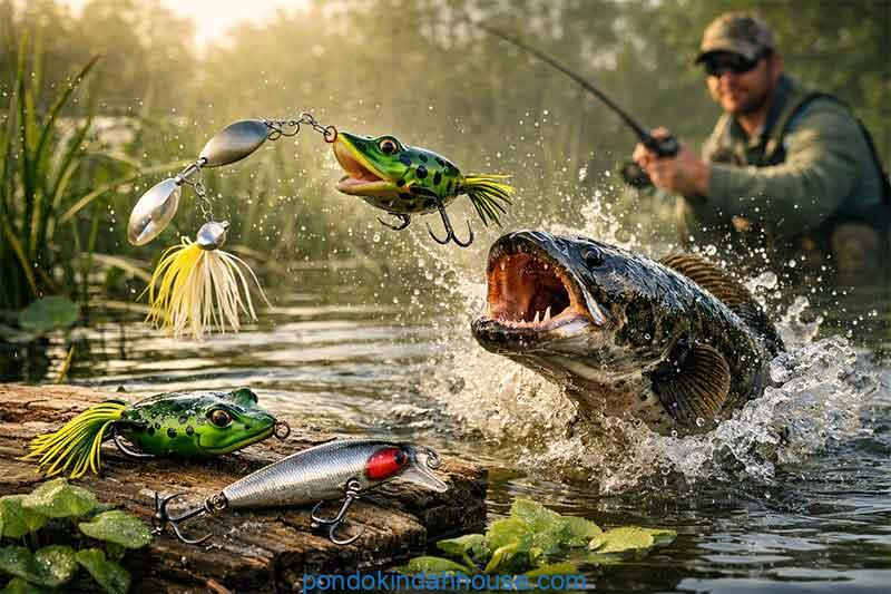 umpan tiruan untuk ikan gabus