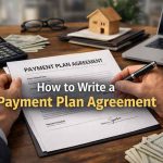 how to write a payment plan agreement