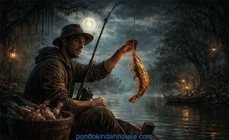 mimpi mancing dapat udang