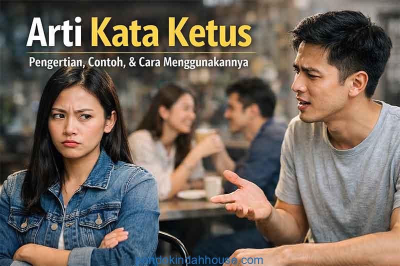 arti kata ketus