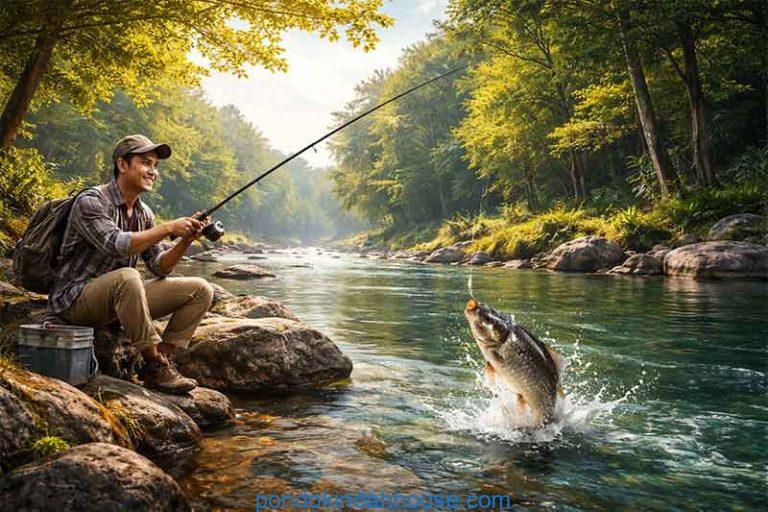 arti mimpi mancing ikan di sungai