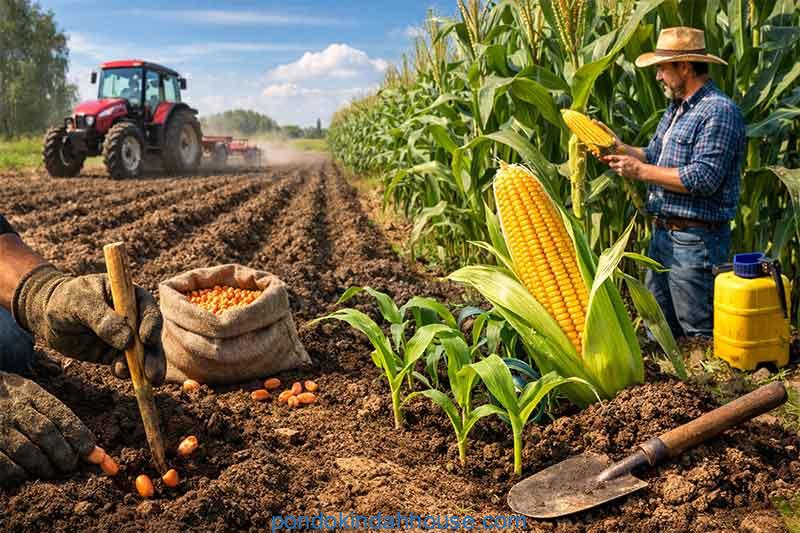 cara menanam jagung supaya hasil melimpah