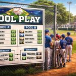 how does pool play work in baseball
