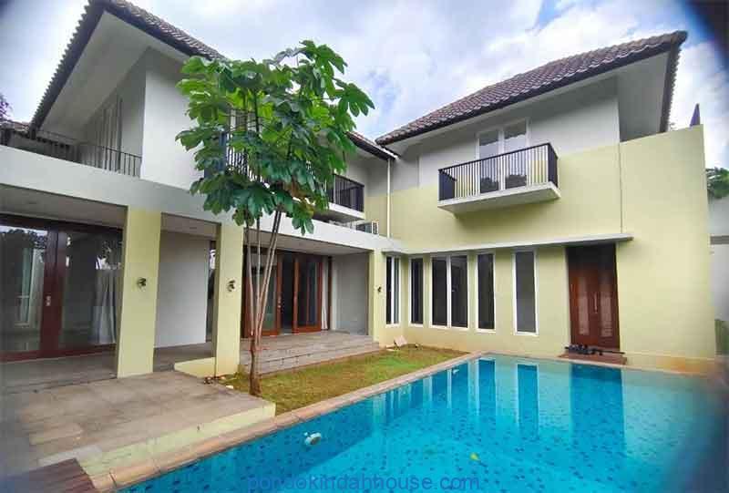 Minimalist 5-Bedroom House for Rent in Kemang Timur V