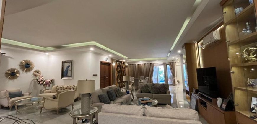 Jual Rumah Mewah Fully Furnished di Kencana Indah Pondok Indah Jakarta Selatan
