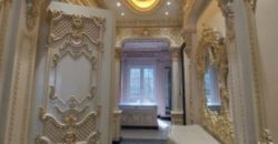Rumah Mewah Pondok Indah Jakarta Selatan Dekat Bukit Golf dengan Desain Royal Classic Eropa