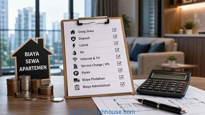 biaya apa saja untuk sewa apartemen
