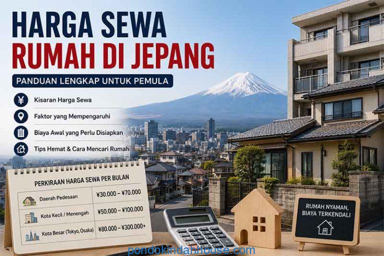 harga sewa rumah di jepang