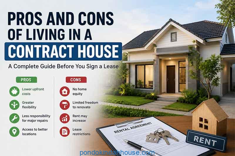 pros and cons of living in a contract house