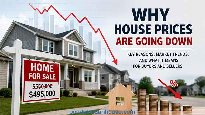 why house prices are going down