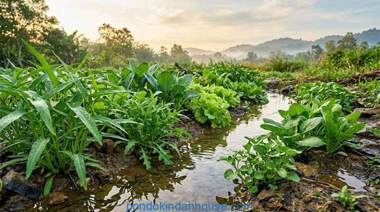 mengapa sayur sayuran yang hidup di tempat berair