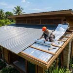 cara membuat rumah dengan atap seng tidak panas