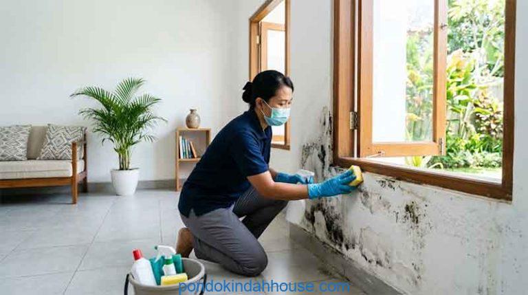cara mengatasi jamur di dinding rumah