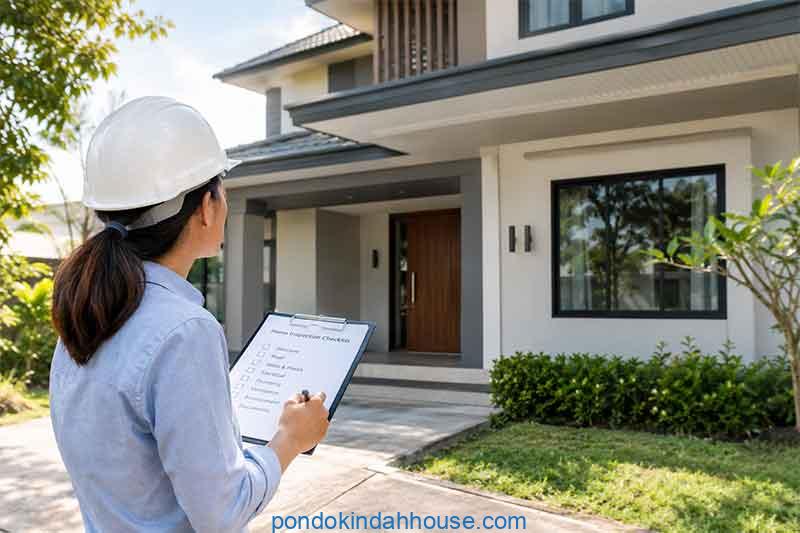 hal yang harus diperiksa saat survei rumah