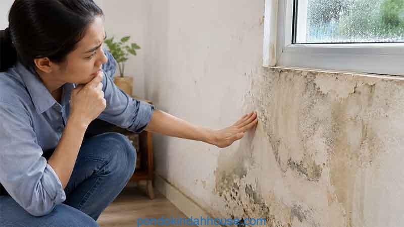 kenapa dinding rumah mengeluarkan air
