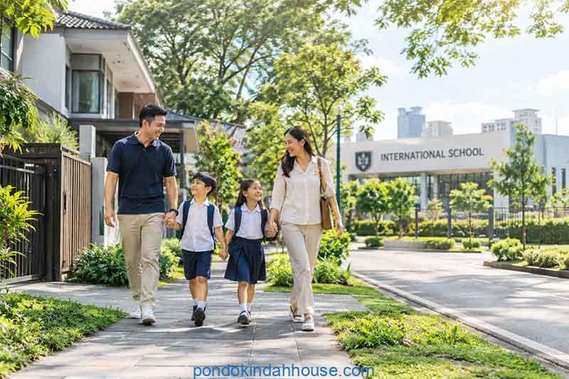 pondok indah for families with children